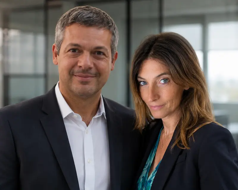 Christophe et Émilie, fondateurs de Vitalis Care